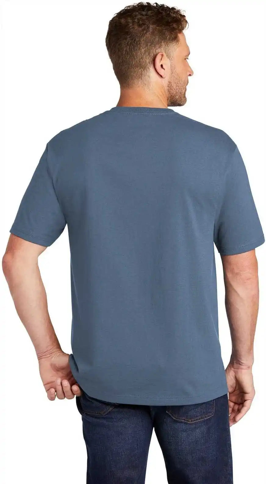 Cornerstone Cs430 Workwear Pocket Tee - Regatta Blue