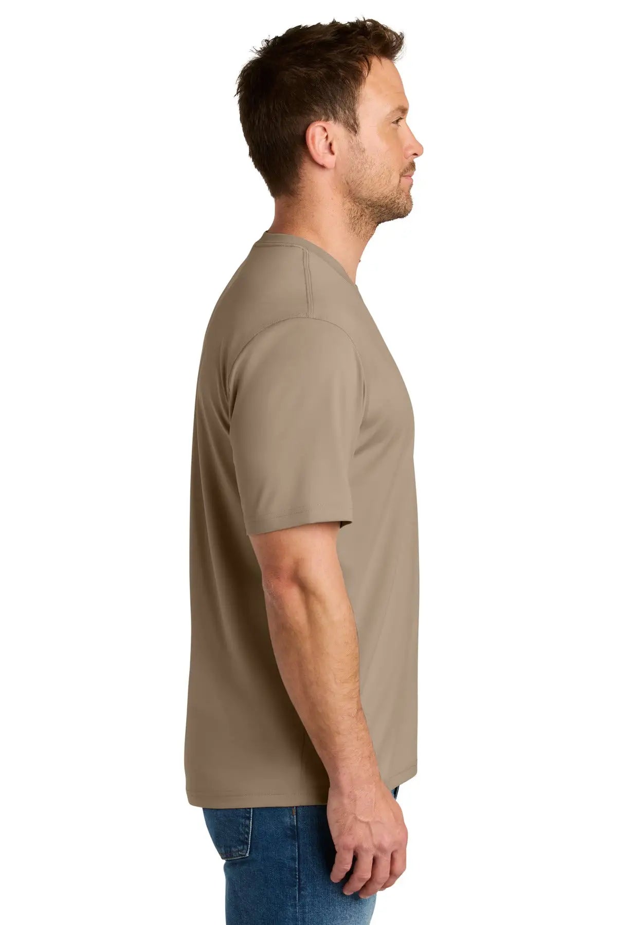 Cornerstone Cs440 Workwear Pro Short Sleeve Tee - Silver Tan