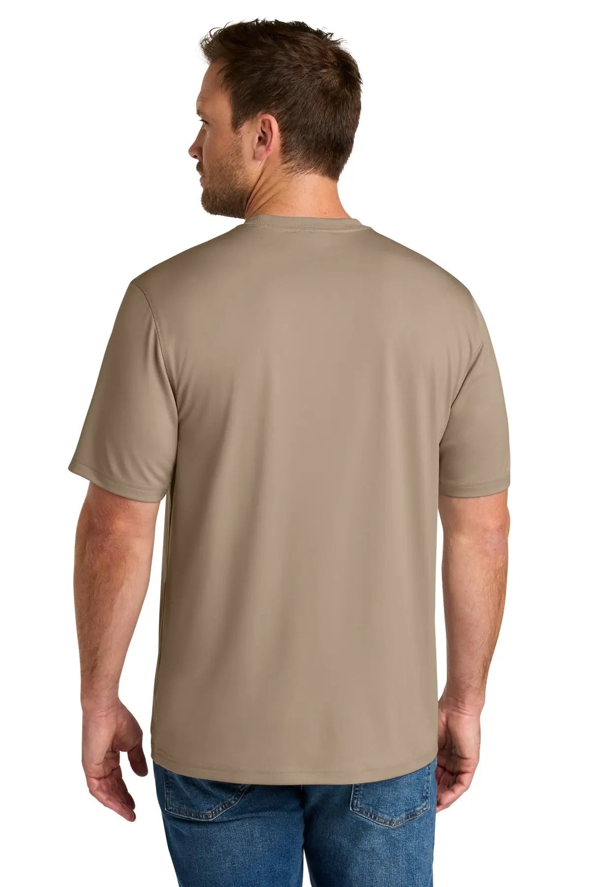 Cornerstone Cs440 Workwear Pro Short Sleeve Tee - Silver Tan