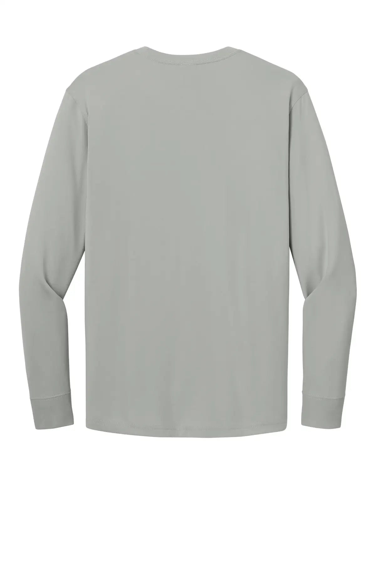 Cornerstone Cs440lsp Workwear Pro Long Sleeve Pocket Tee - Light Gray
