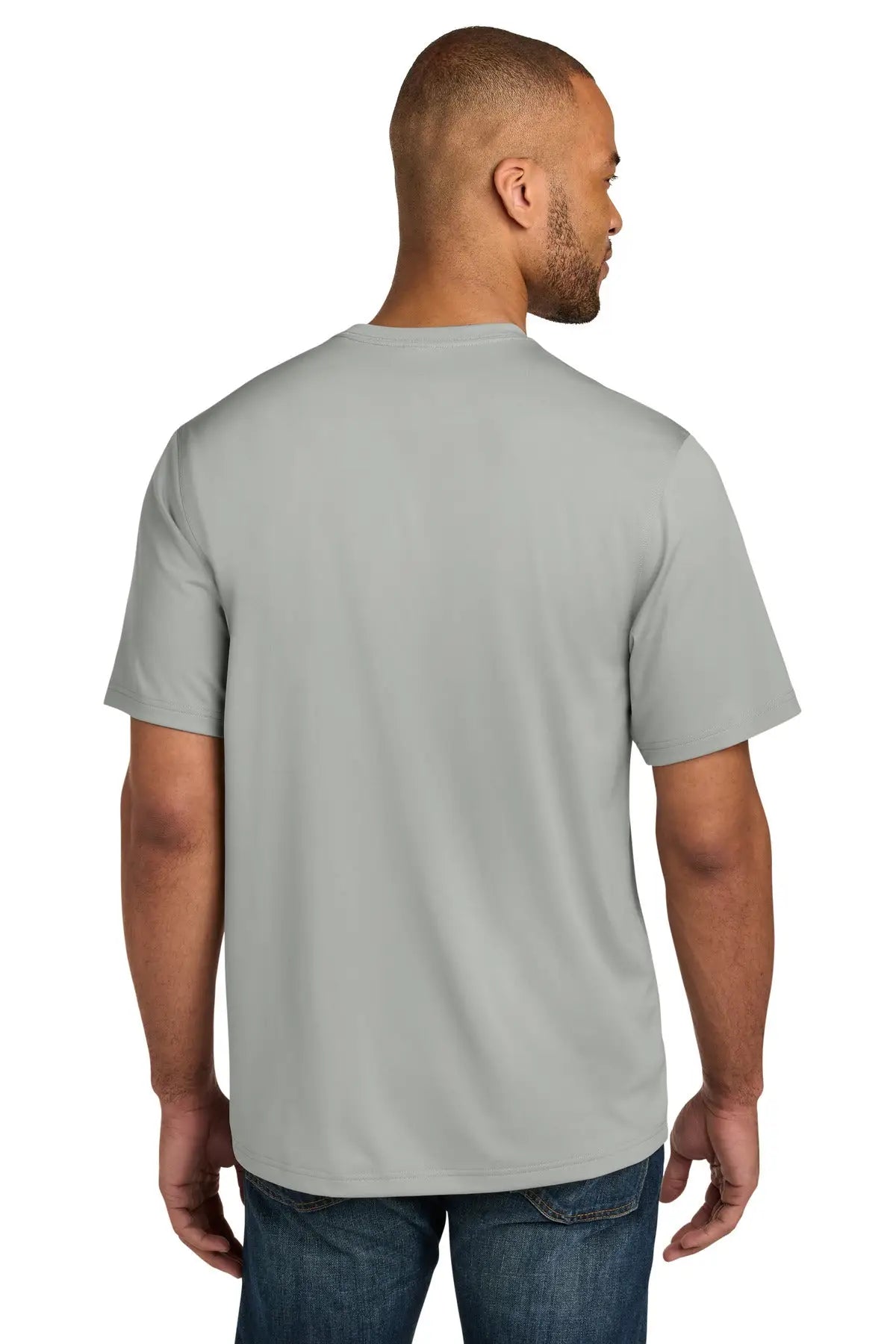 Cornerstone Cs440p Workwear Pro Short Sleeve Pocket Tee - Light Gray