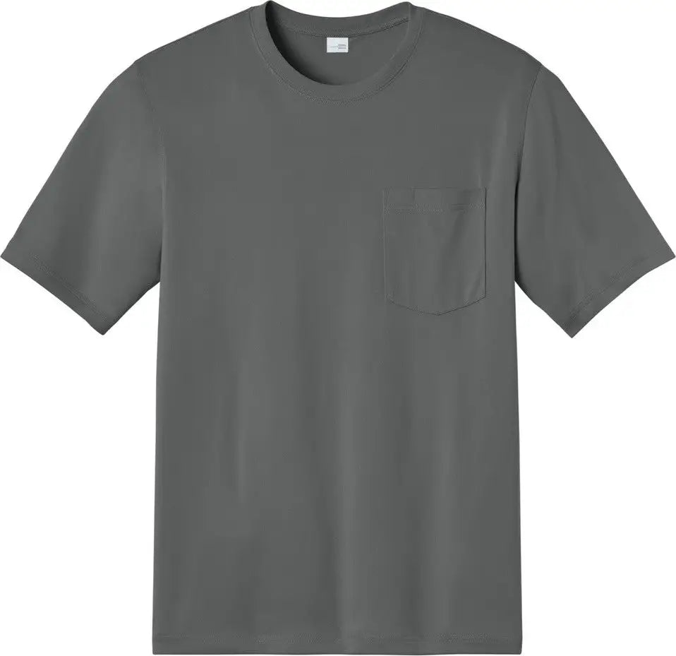 Cornerstone Cs440p Workwear Pro Short Sleeve Pocket Tee - Metal Gray