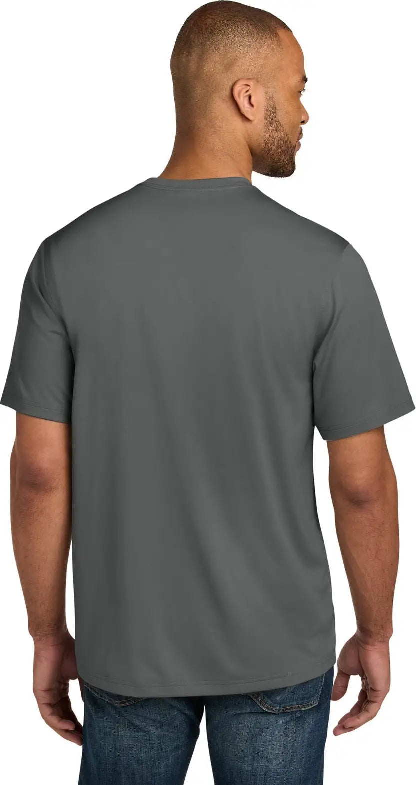 Cornerstone Cs440p Workwear Pro Short Sleeve Pocket Tee - Metal Gray