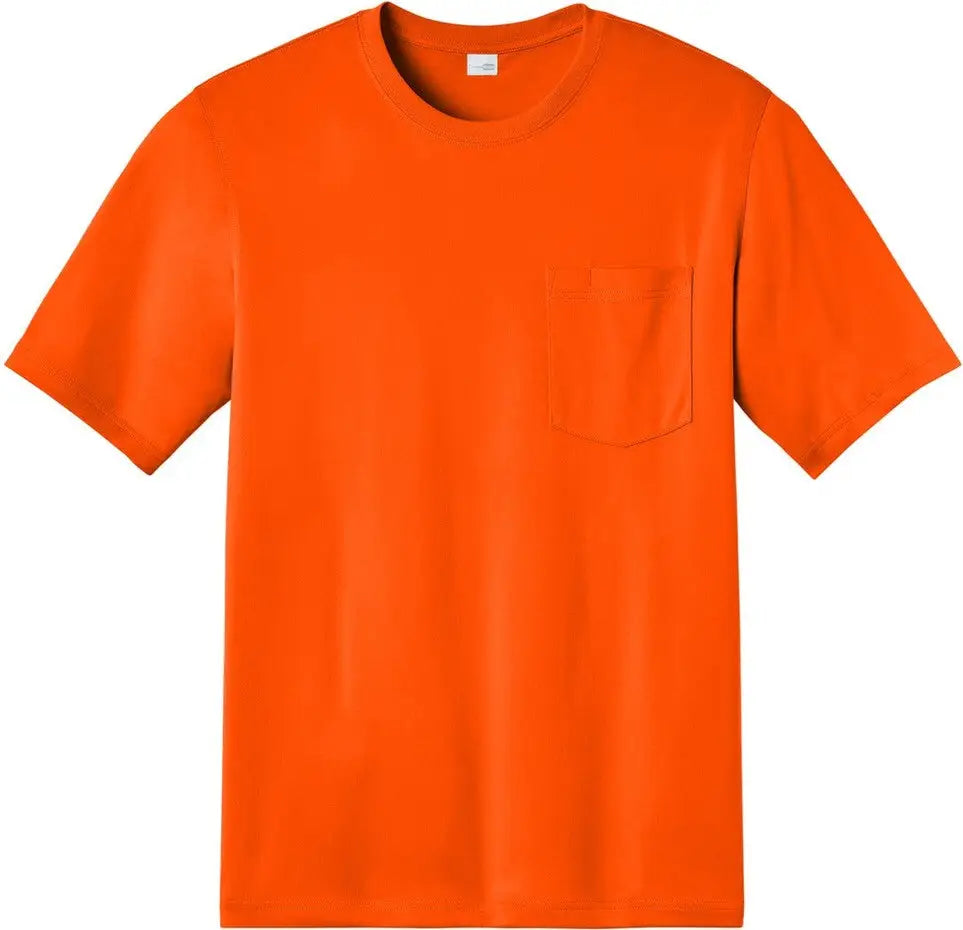 Cornerstone Cs440p Workwear Pro Short Sleeve Pocket Tee - Safety Orange