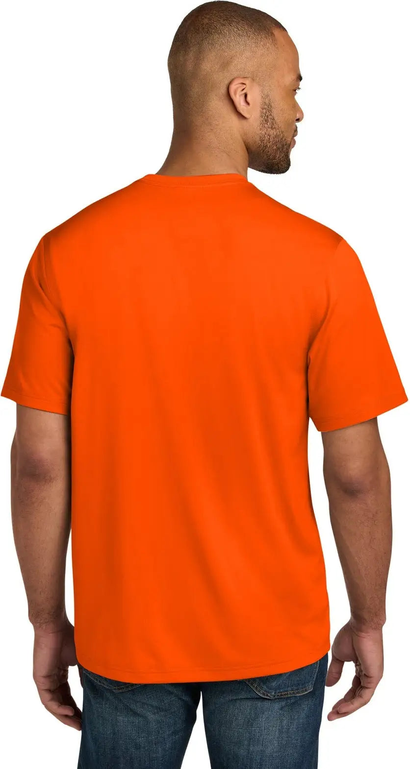 Cornerstone Cs440p Workwear Pro Short Sleeve Pocket Tee - Safety Orange