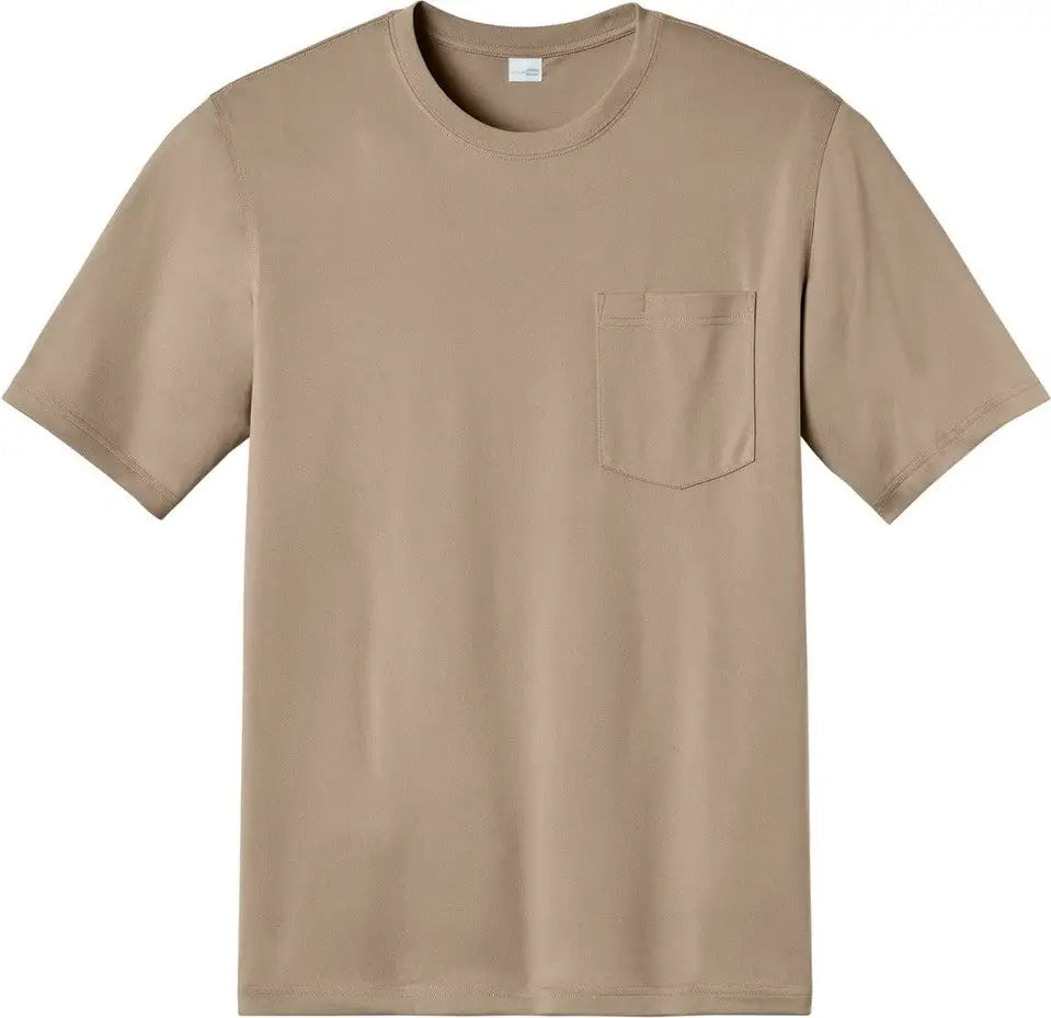 Cornerstone Cs440p Workwear Pro Short Sleeve Pocket Tee - Silver Tan