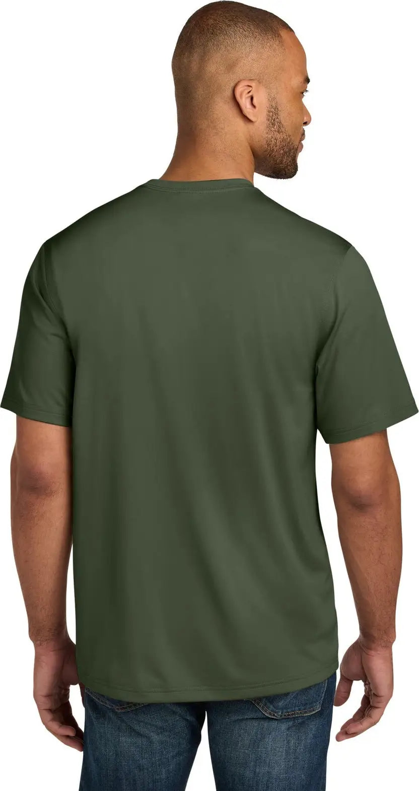 Cornerstone Cs440p Workwear Pro Short Sleeve Pocket Tee - Tactical Green