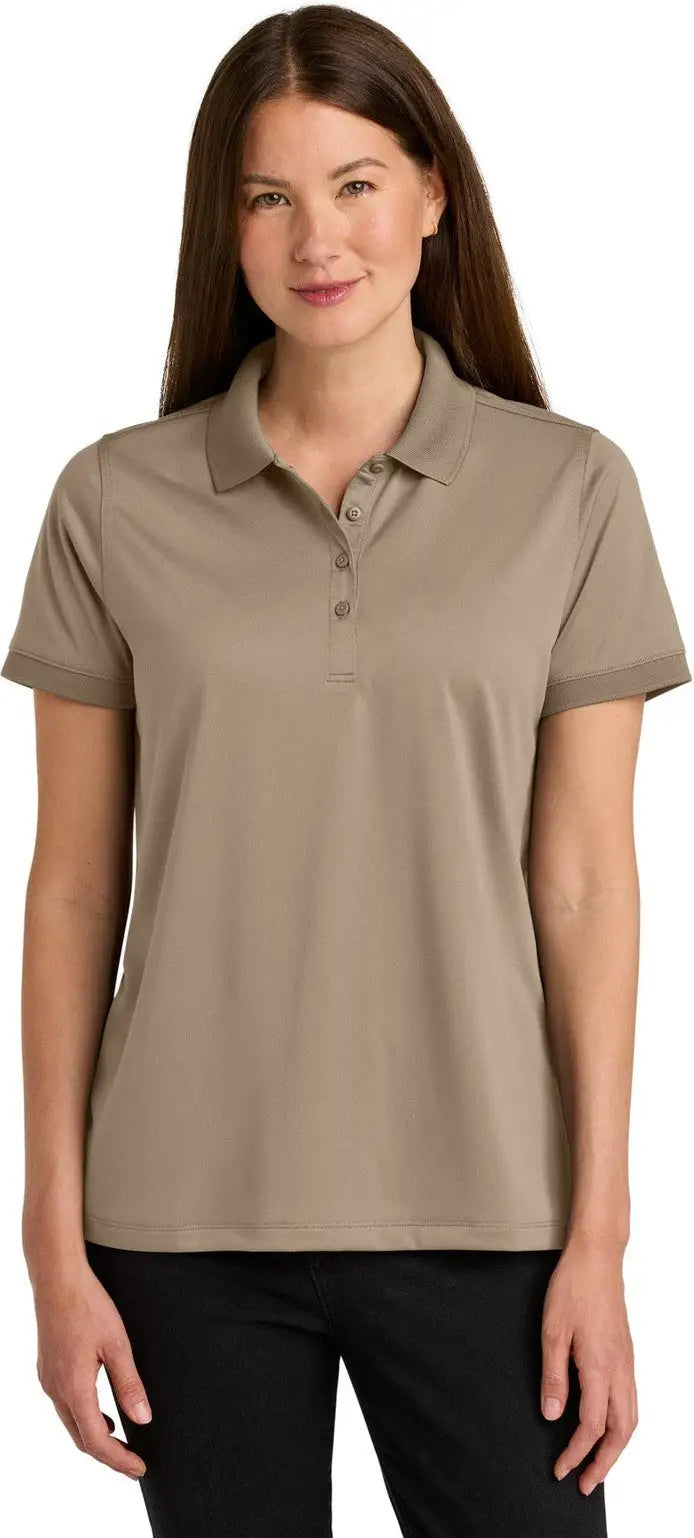 Cornerstone Cs451 Women’s Workwear Pro Polo - Silver Tan - Ladies Xs