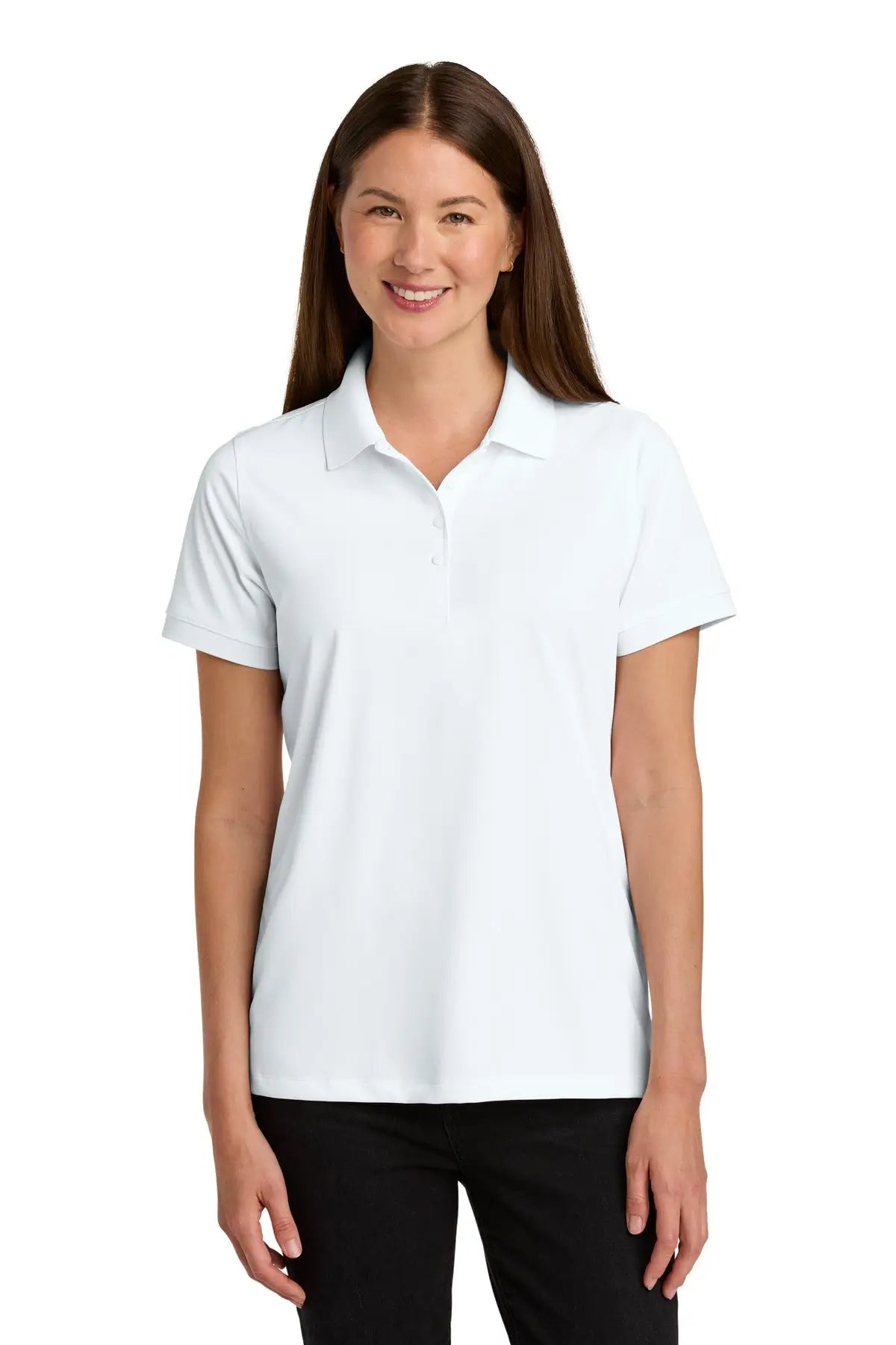 Cornerstone Cs451 Women’s Workwear Pro Polo - White - Ladies Xs