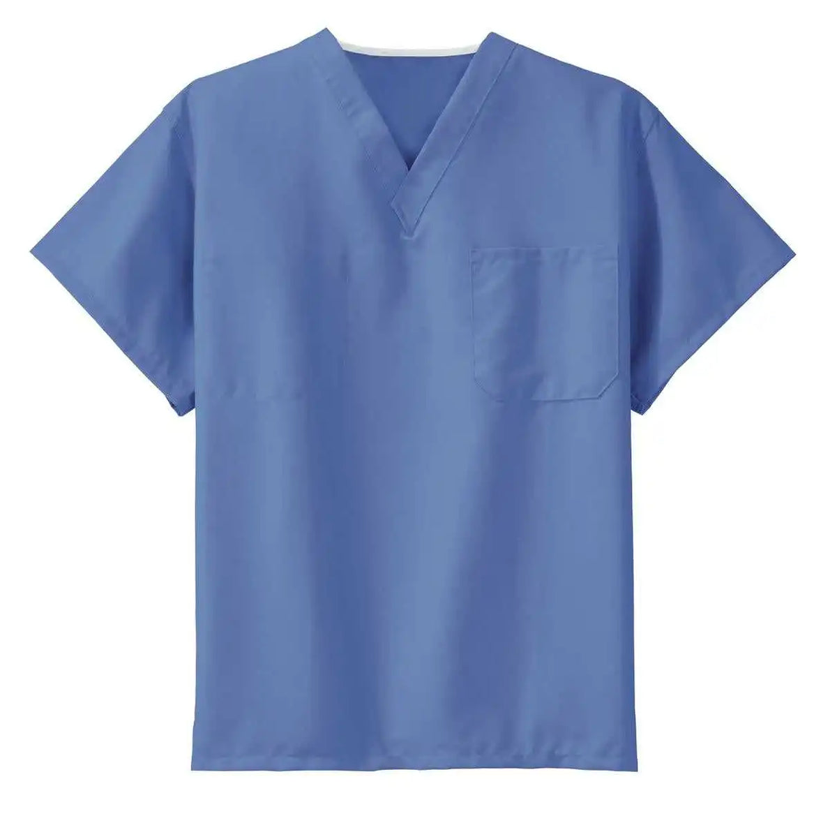 Cornerstone Cs501 Reversible V-neck Scrub Top - Ceil Blue