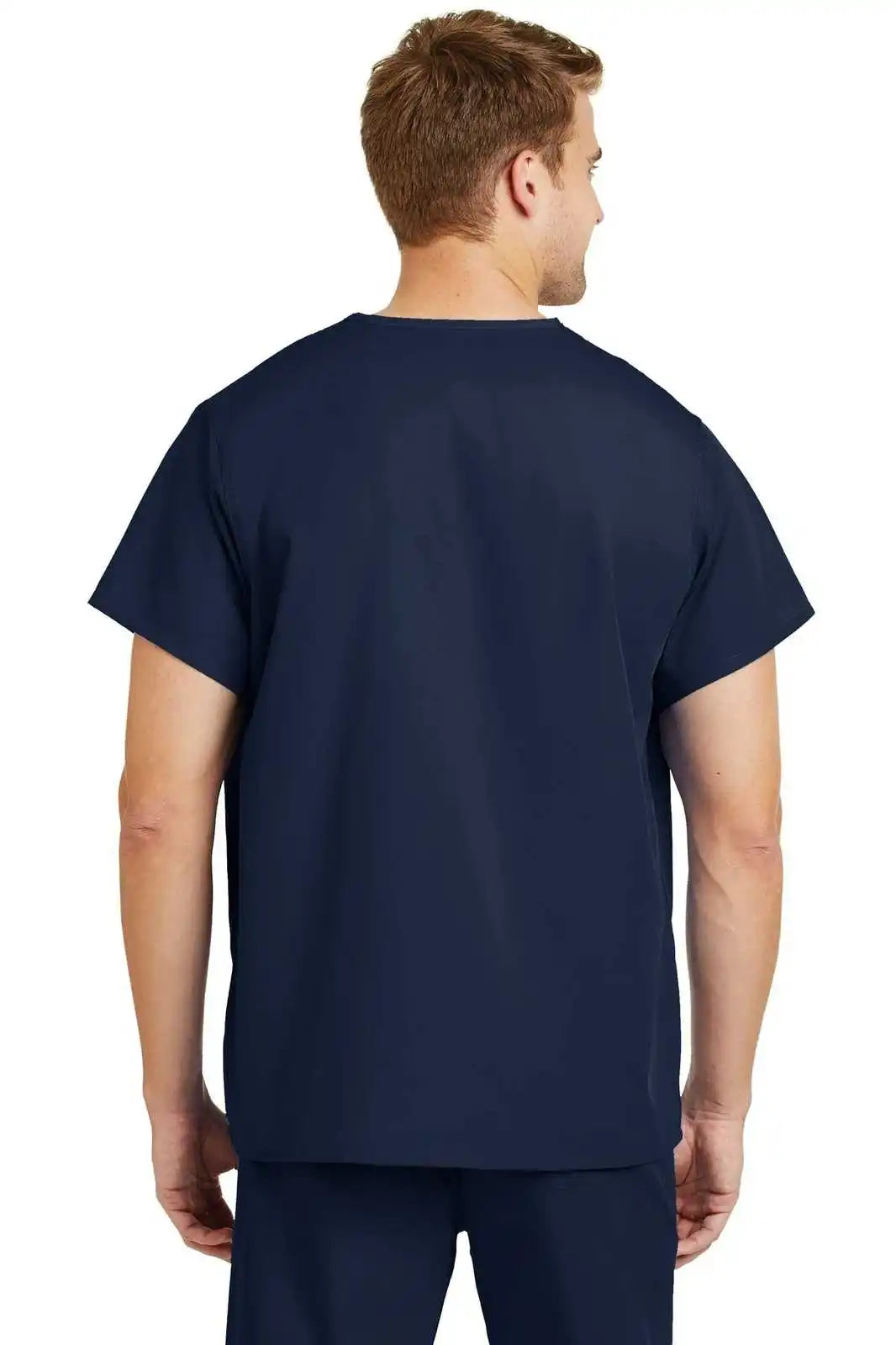 Cornerstone Cs501 Reversible V-neck Scrub Top - Navy