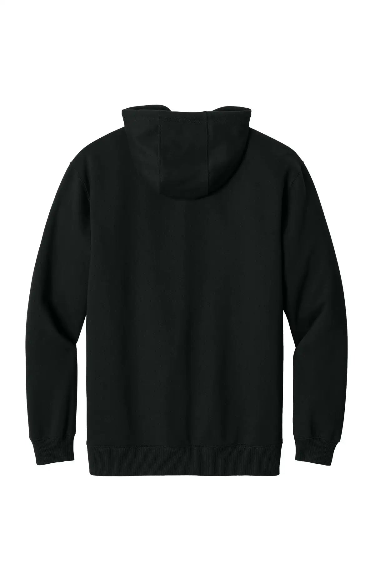 Cornerstone Csf631 Tough Fleece Full-zip Hoodie - Black