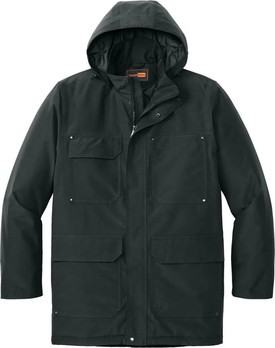 Cornerstone Csj10 Elements Insulated Parka - Black