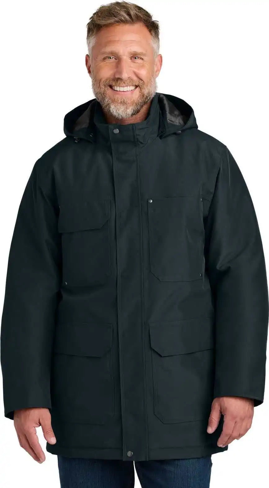Cornerstone Csj10 Elements Insulated Parka - Navy