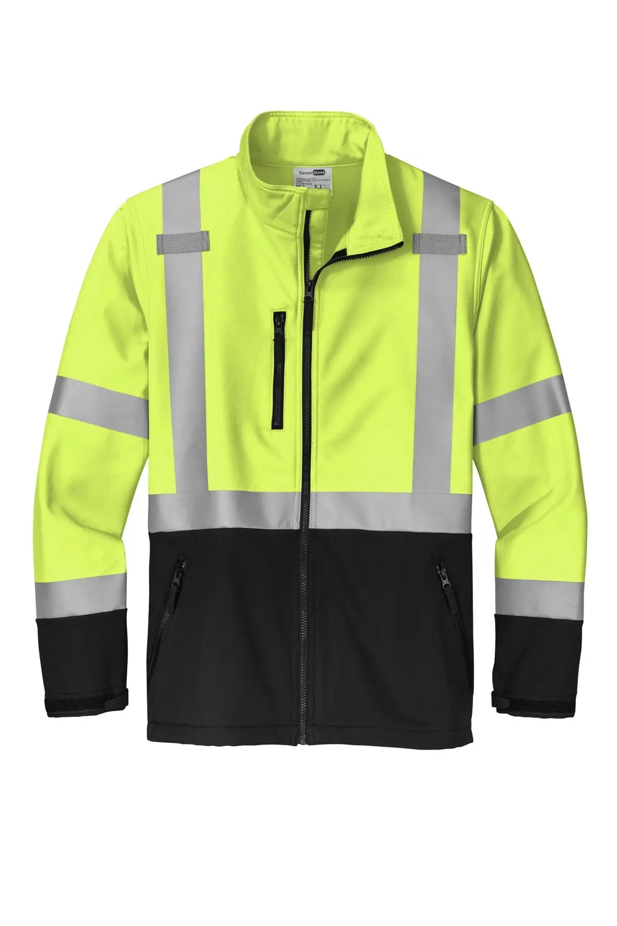 Cornerstone Csj503 Ansi 107 Class 3 Soft Shell Jacket