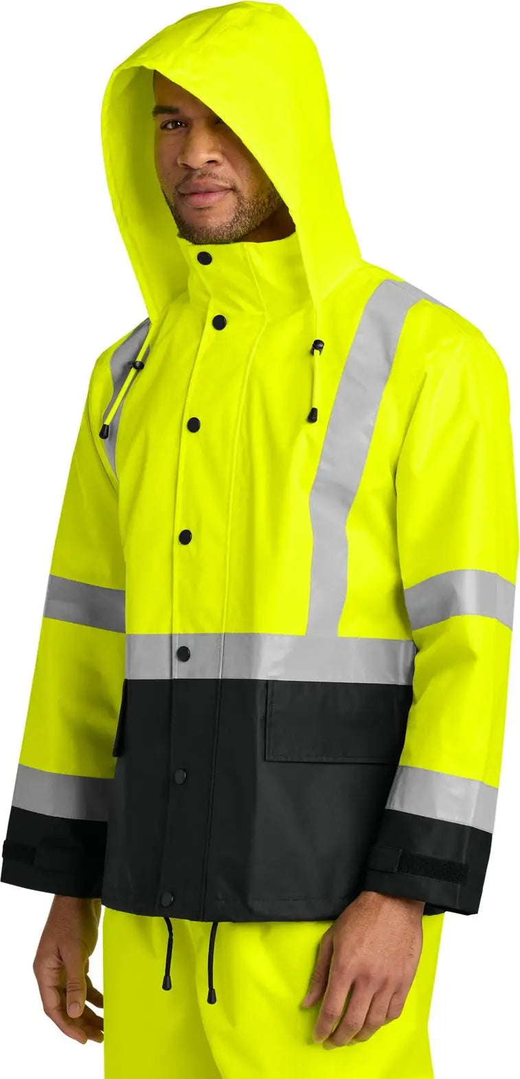 Cornerstone Csj504 Ansi 107 Class 3 Rain Jacket