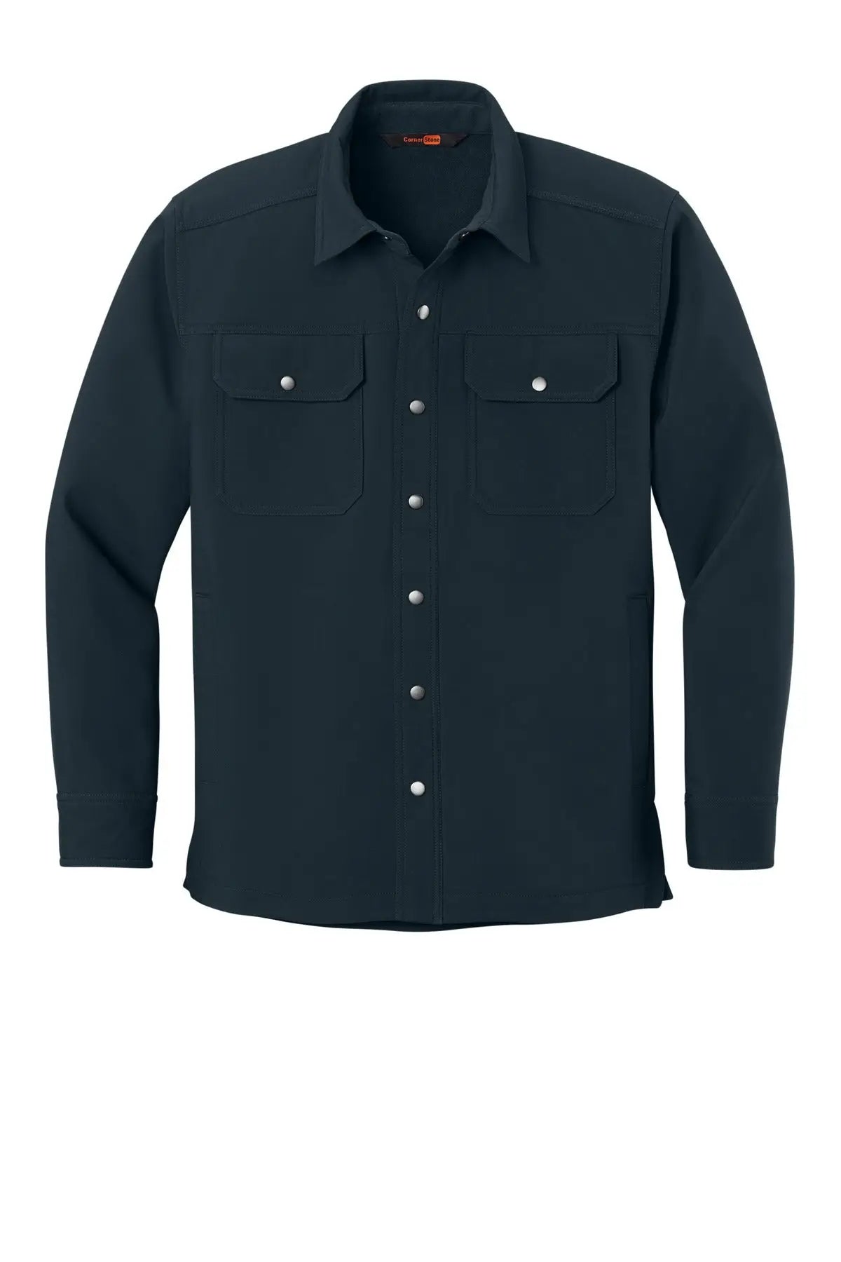 Cornerstone Csj73 Soft Shell Shirt Jacket - Navy