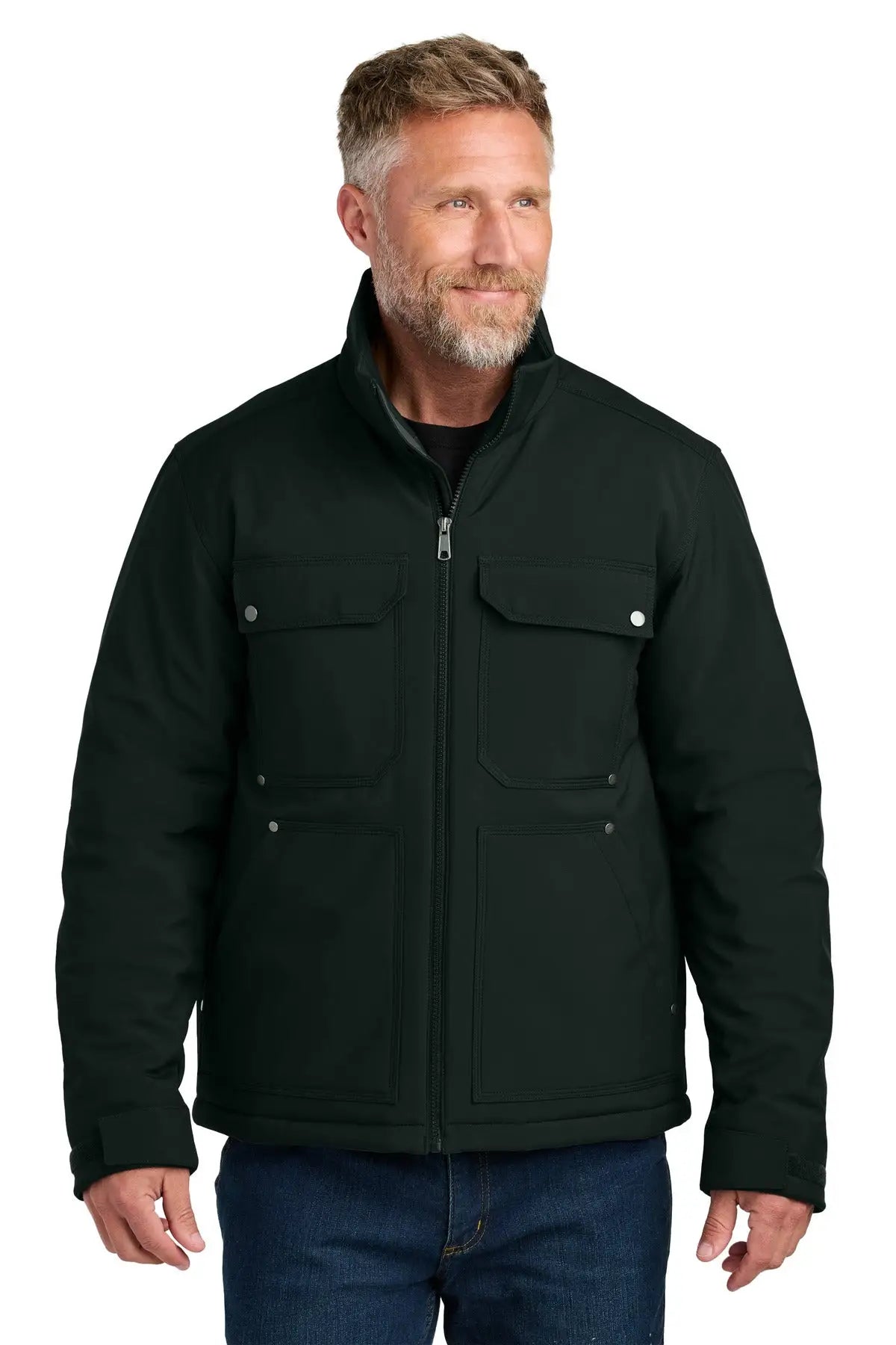 Cornerstone Csj75 Insulated Workwear Soft Shell - Black - Adult Xs