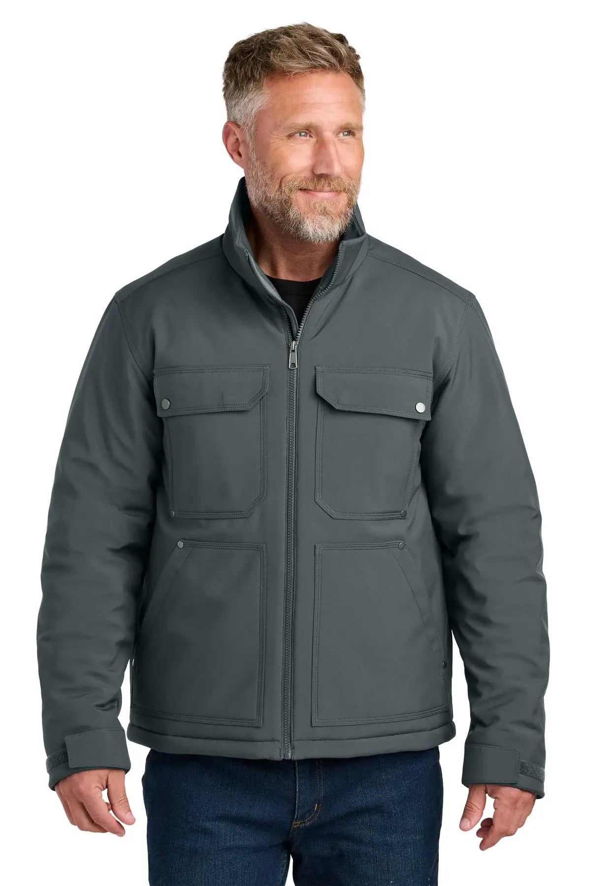 Cornerstone Csj75 Insulated Workwear Soft Shell - Iron Gray