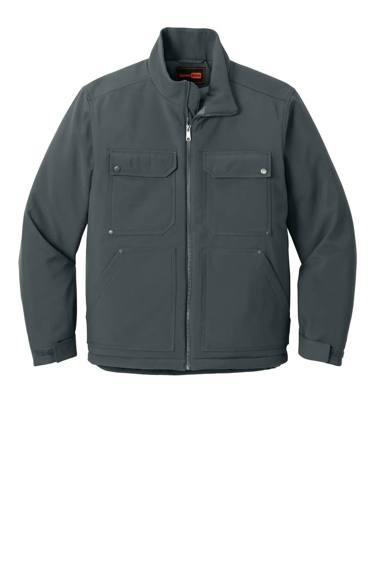 Cornerstone Csj75 Insulated Workwear Soft Shell - Iron Gray