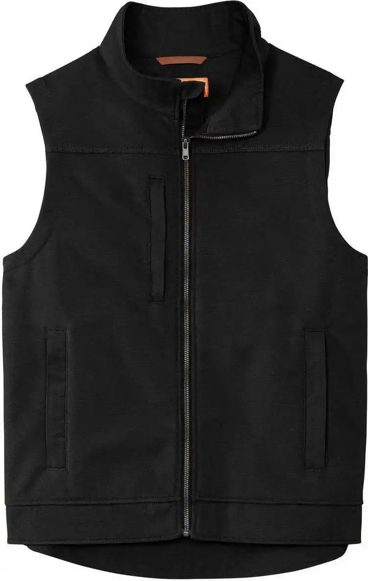 Cornerstone Csv60 Duck Bonded Soft Shell Vest - Black