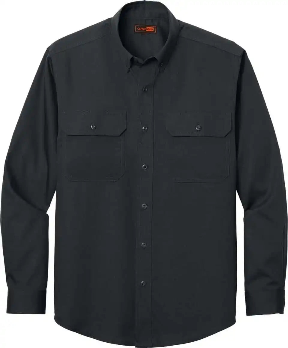 Cornerstone Csw174 Long Sleeve Select Ripstop Shirt - Echosteel