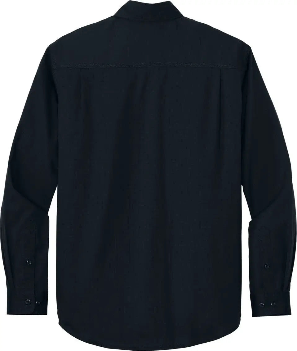 Cornerstone Csw174 Long Sleeve Select Ripstop Shirt - Navy Blue