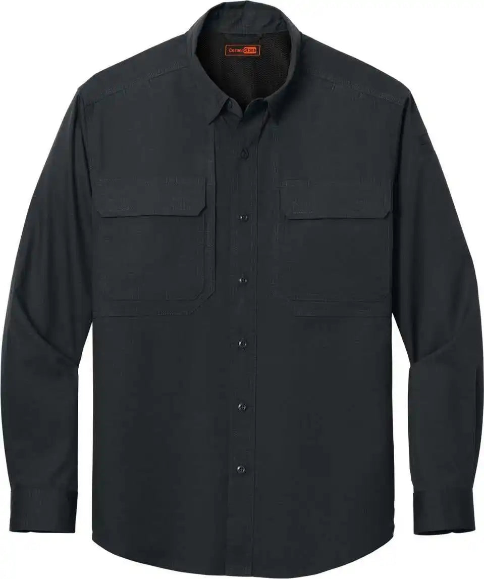 Cornerstone Csw176 Long Sleeve Select Tactical Shirt - Echosteel