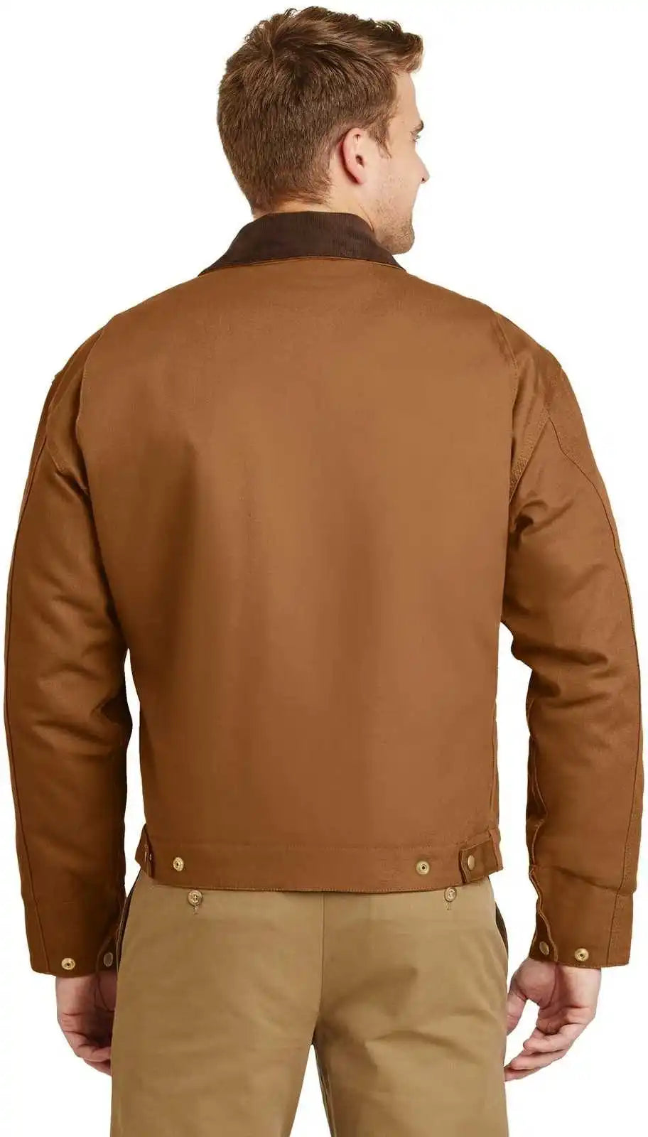 Cornerstone J763 Duck Cloth Work Jacket Brown