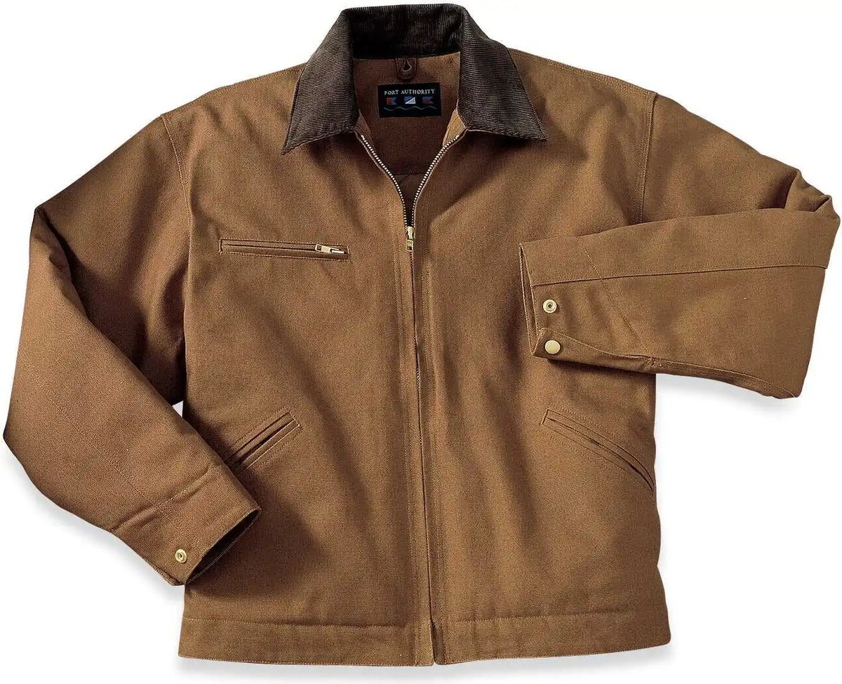 Cornerstone J763 Duck Cloth Work Jacket Brown