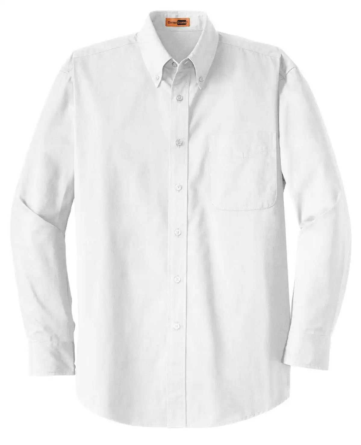 Cornerstone Sp17 Long Sleeve Superpro Twill Shirt - White