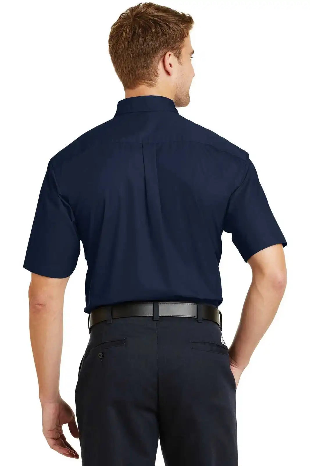 Cornerstone Sp18 Short Sleeve Superpro Twill Shirt - Navy