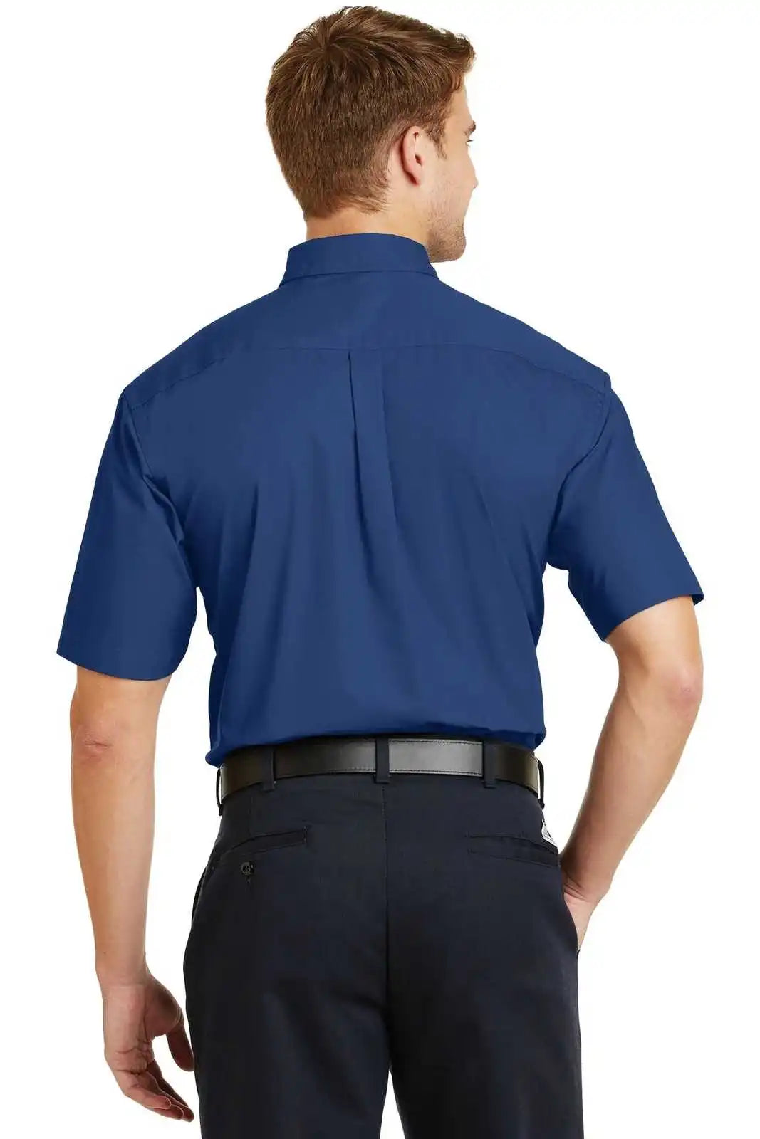 Cornerstone Sp18 Short Sleeve Superpro Twill Shirt - Royal