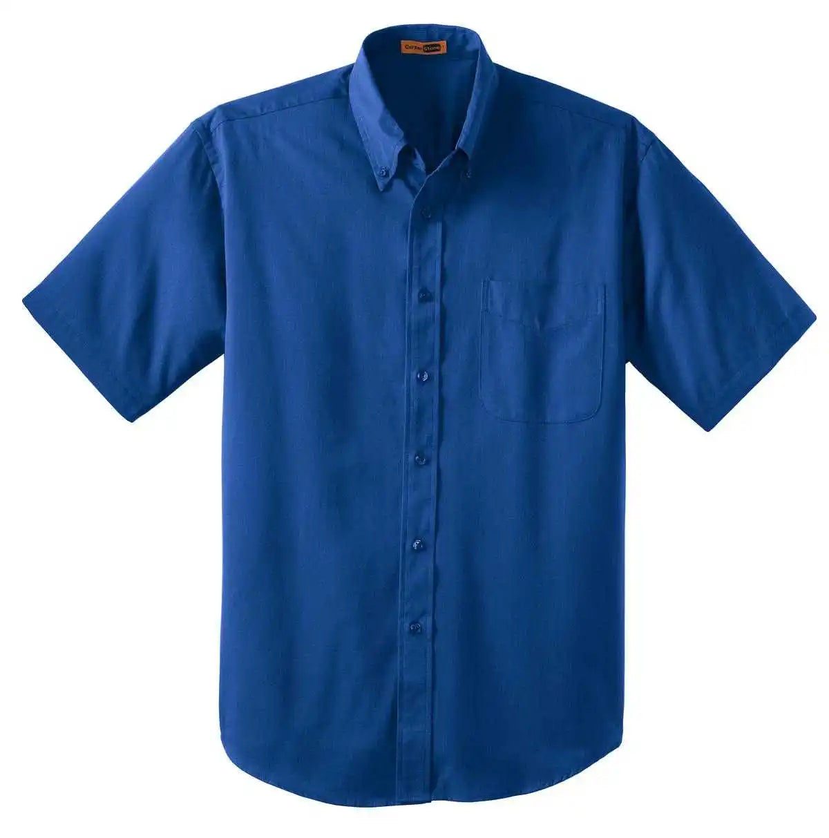 Cornerstone Sp18 Short Sleeve Superpro Twill Shirt - Royal