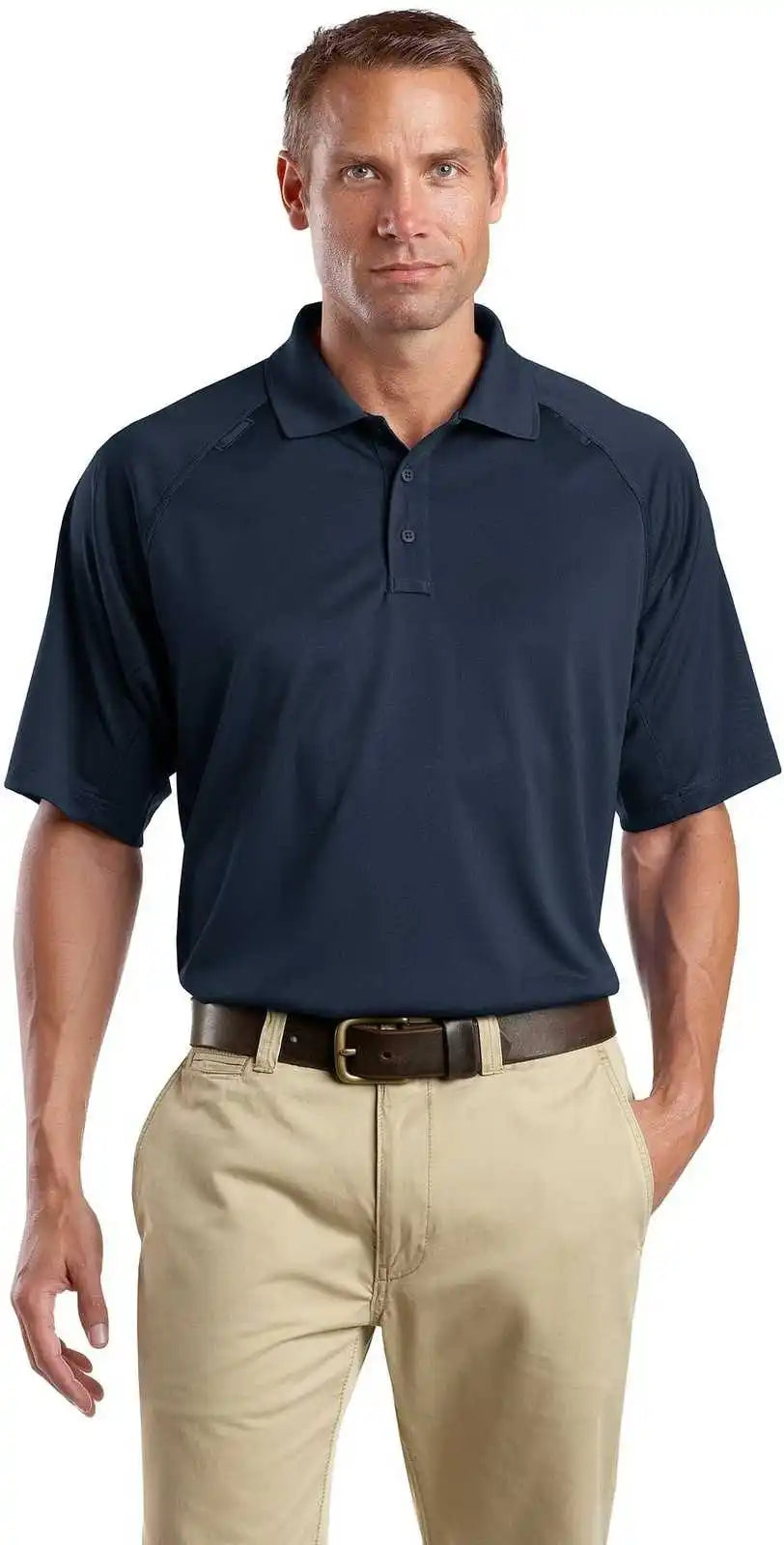 Cornerstone Tlcs410 Tall Select Snag-proof Tactical Polo - Dark Navy