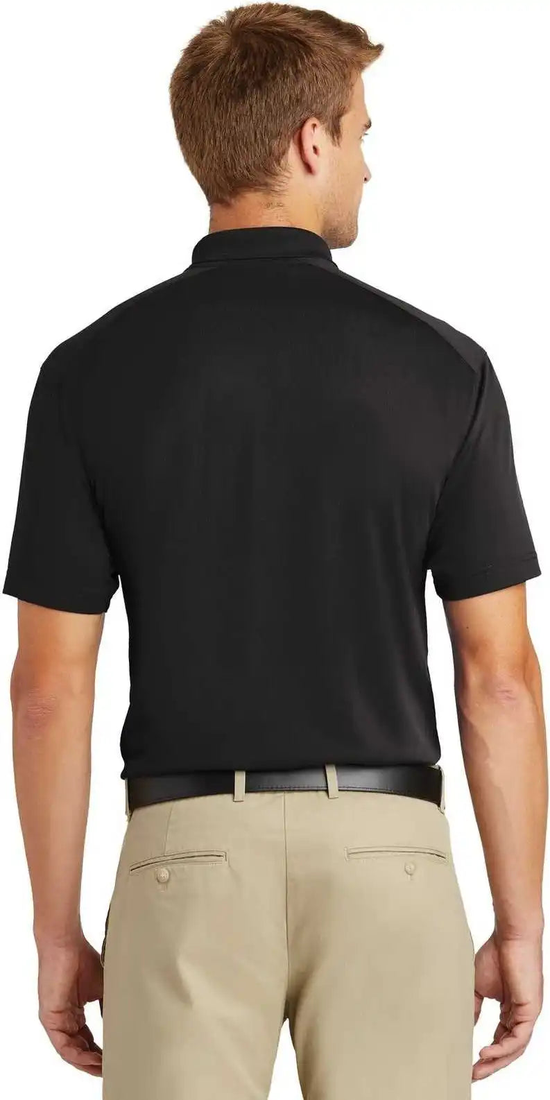 Cornerstone Tlcs418 Tall Select Lightweight Snag Proof Polo Black