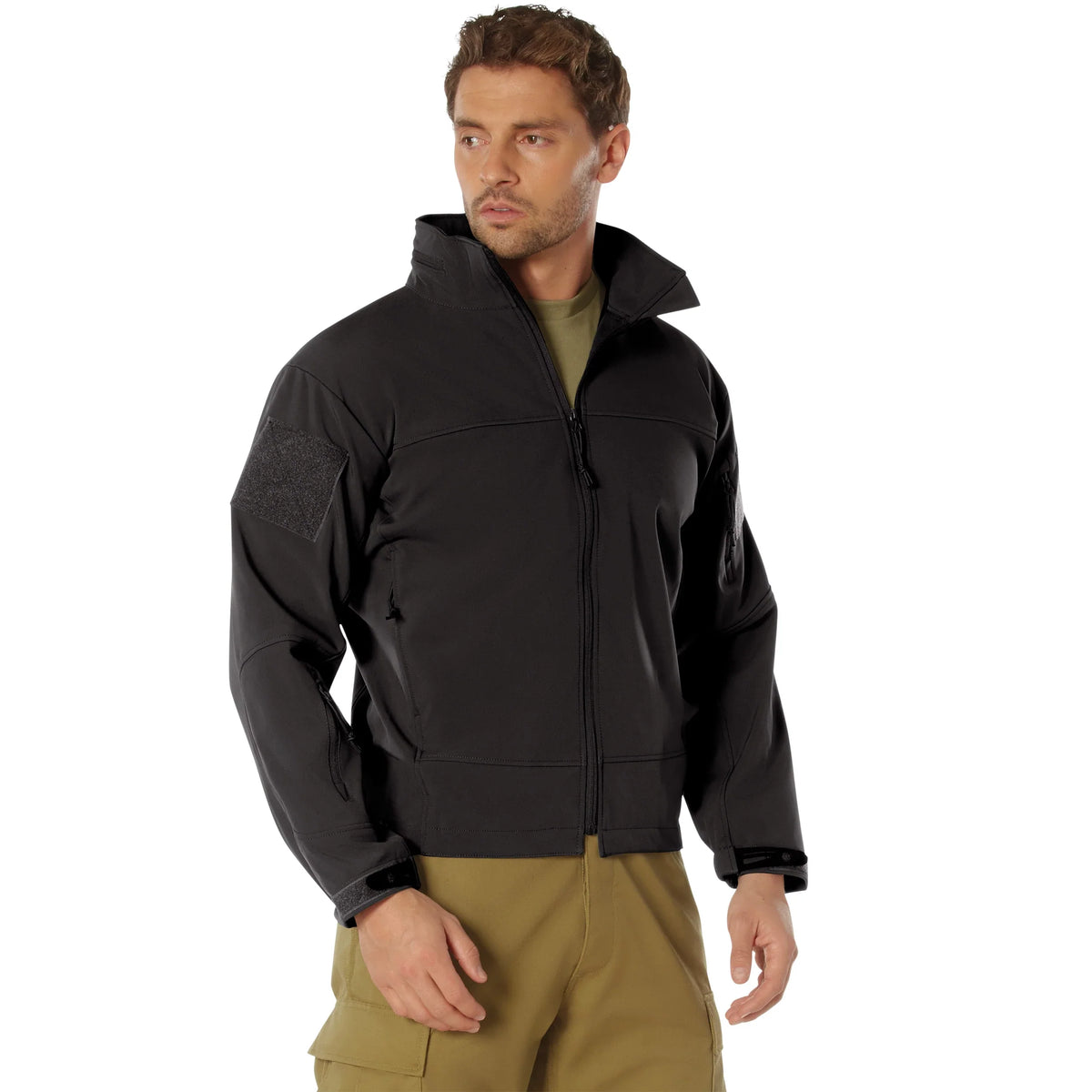 Covert Ops Lightweight Soft Shell Jacket - Black / s