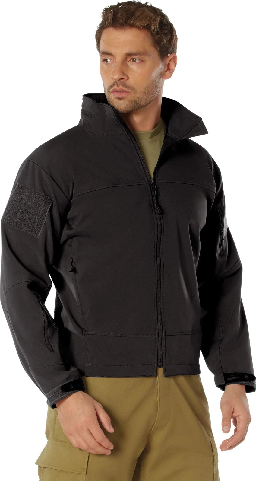 Covert Ops Lightweight Soft Shell Jacket - Black / s