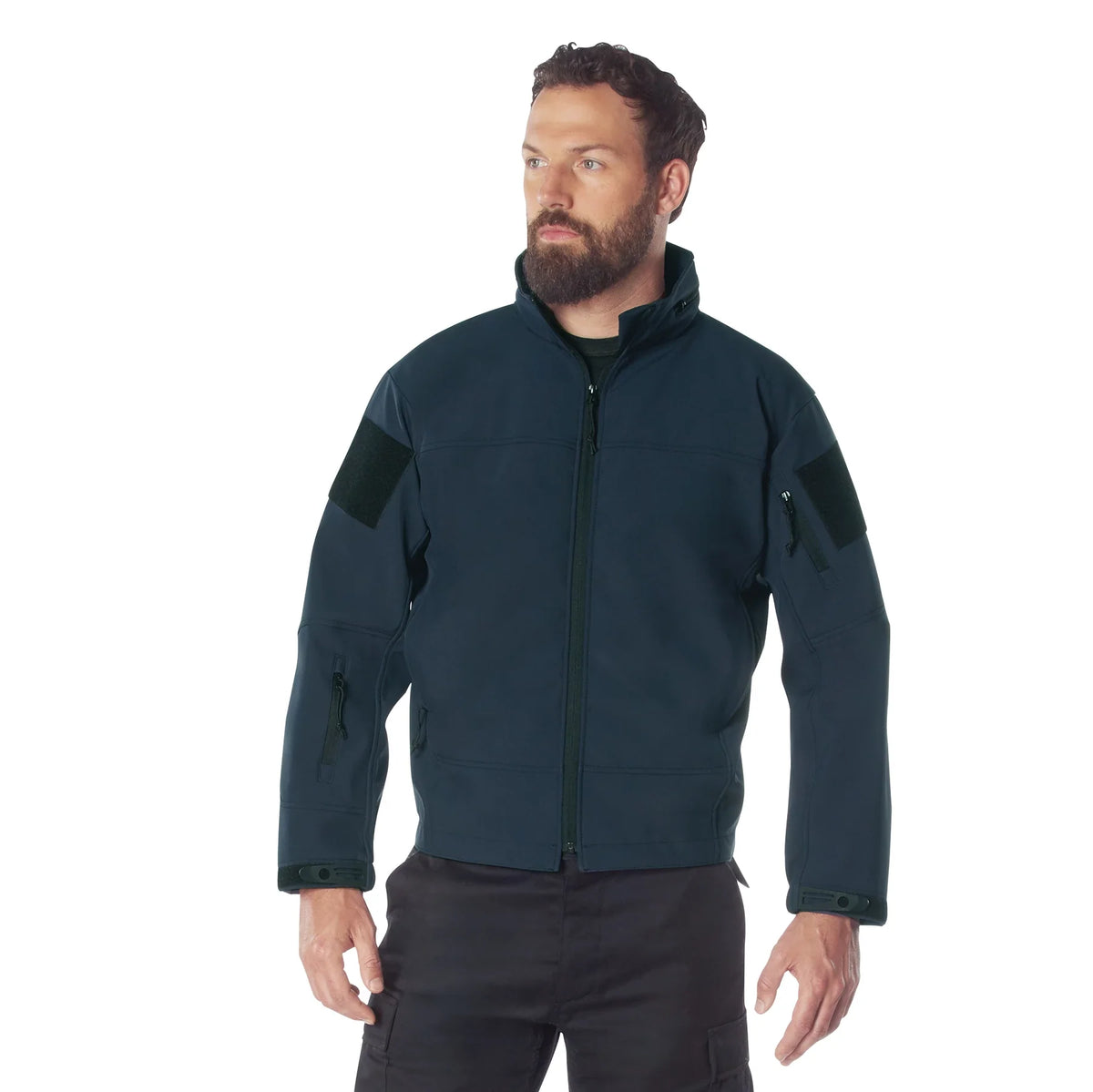 Covert Ops Lightweight Soft Shell Jacket - Midnight Navy Blue / s