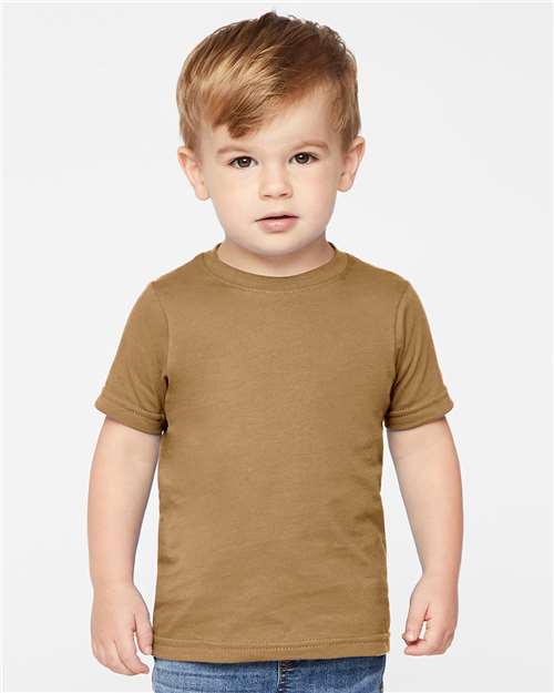 Coyote Brown Toddler Fine Jersey Tee - 3321