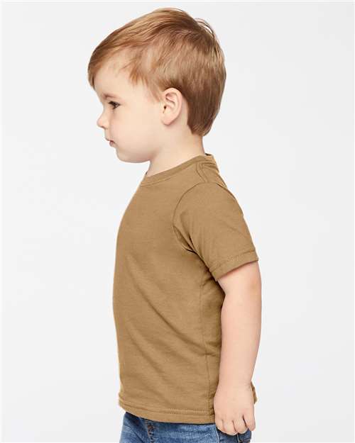 Coyote Brown Toddler Fine Jersey Tee - 3321
