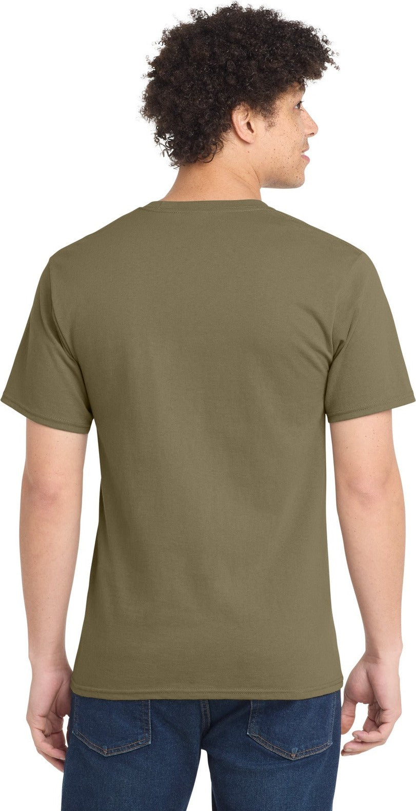 CoyoteBrn Port & Co Essential Tee. PC61