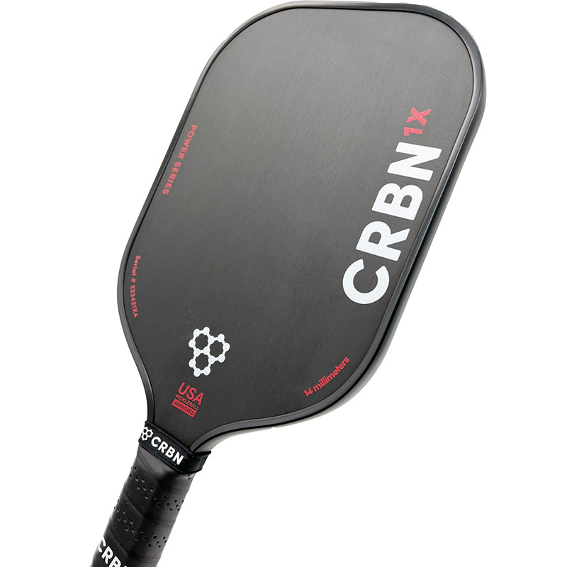 Crbn 1x Power Series Pickleball Paddle (14mm) - Blk / Os