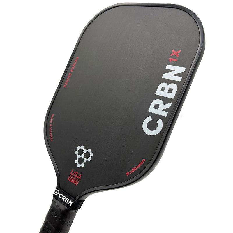 Crbn 1x Power Series Pickleball Paddle (16mm) - Blk / Os