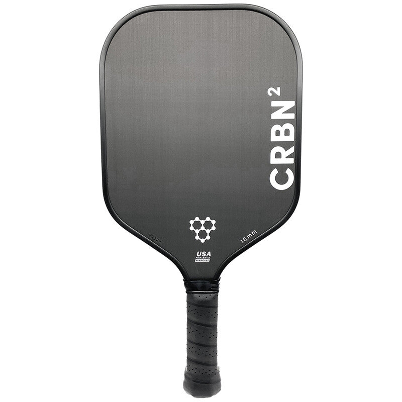 CRBN² Pickleball Paddle 16mm - Black - HIT a Double