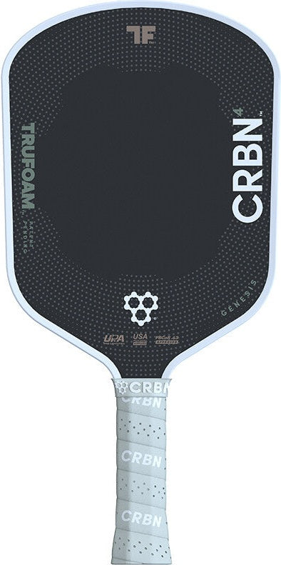 CRBN4 TruFoam Genesis Pickleball Paddle - Black - HIT a Double