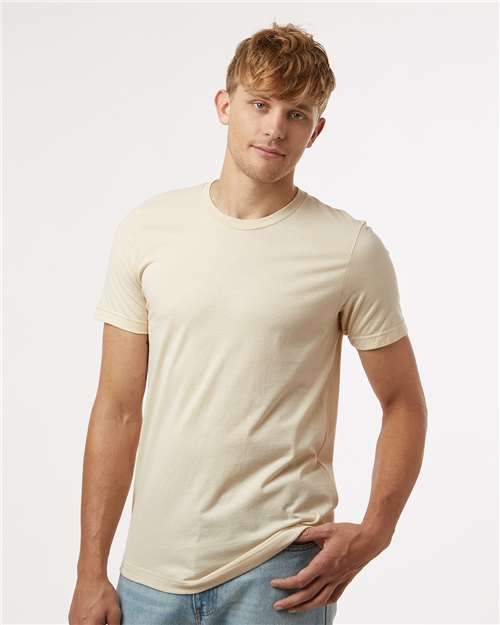 Cream Combed Cotton T-Shirt - 602