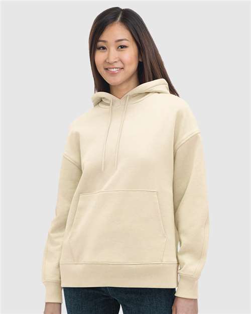 Cream Women's USA-Made Hooded Sweatshirt - 7760