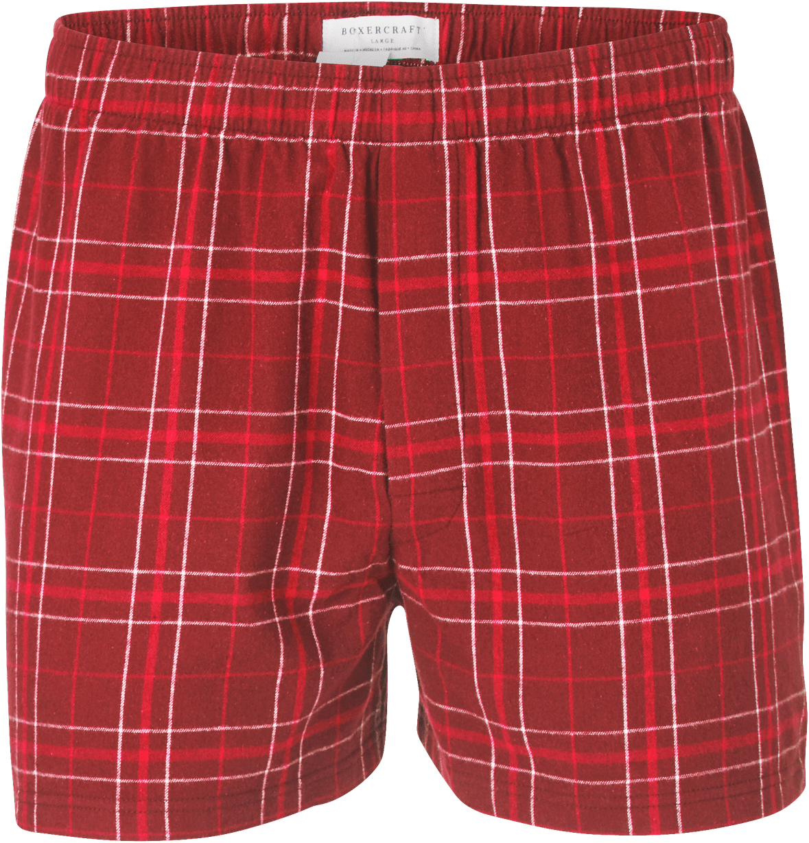 CRIMSON FIELD DAY BOXERCRAFT MEN'S FLANNEL BOXER  grouped