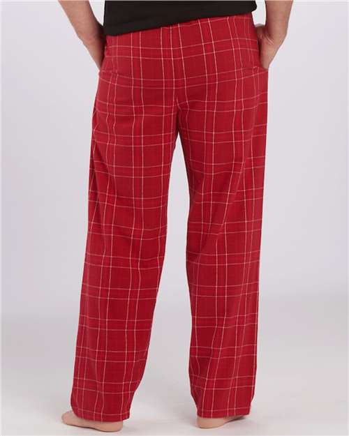 Crimson Field Day Plaid Harley Flannel Pants - BM6624